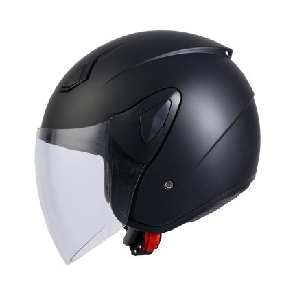 SWAY SW 733 Mat Siyah Yarım Kask