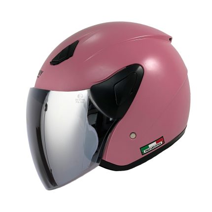 SWAY SW 733 Pembe Yarım Kask