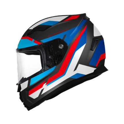 SWAY SW 820 AIX Black Red White Full Face