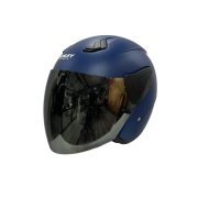 SWAY SW 733 Mat Mavi Yarım Kask - Görsel 2