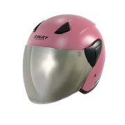 SWAY SW 733 Pembe Yarım Kask - Görsel 2