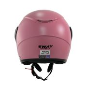 SWAY SW 733 Pembe Yarım Kask - Görsel 3