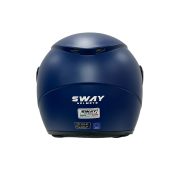 SWAY SW 733 Mat Mavi Yarım Kask - Görsel 3